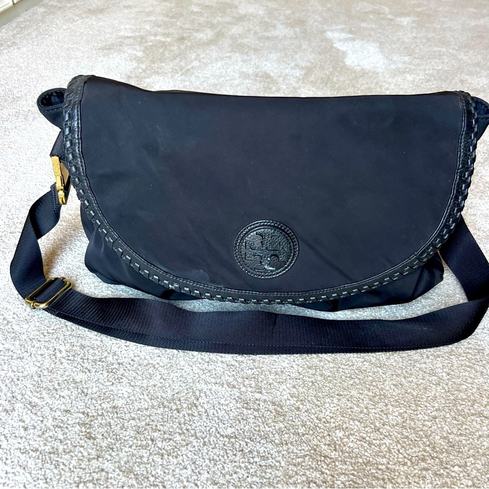 Tory Burch Nylon Messenger Diaper Bag